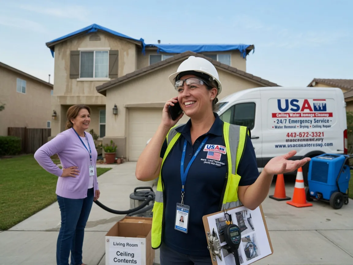 Ceiling Water Damage Restoration Angie, LA FAQs